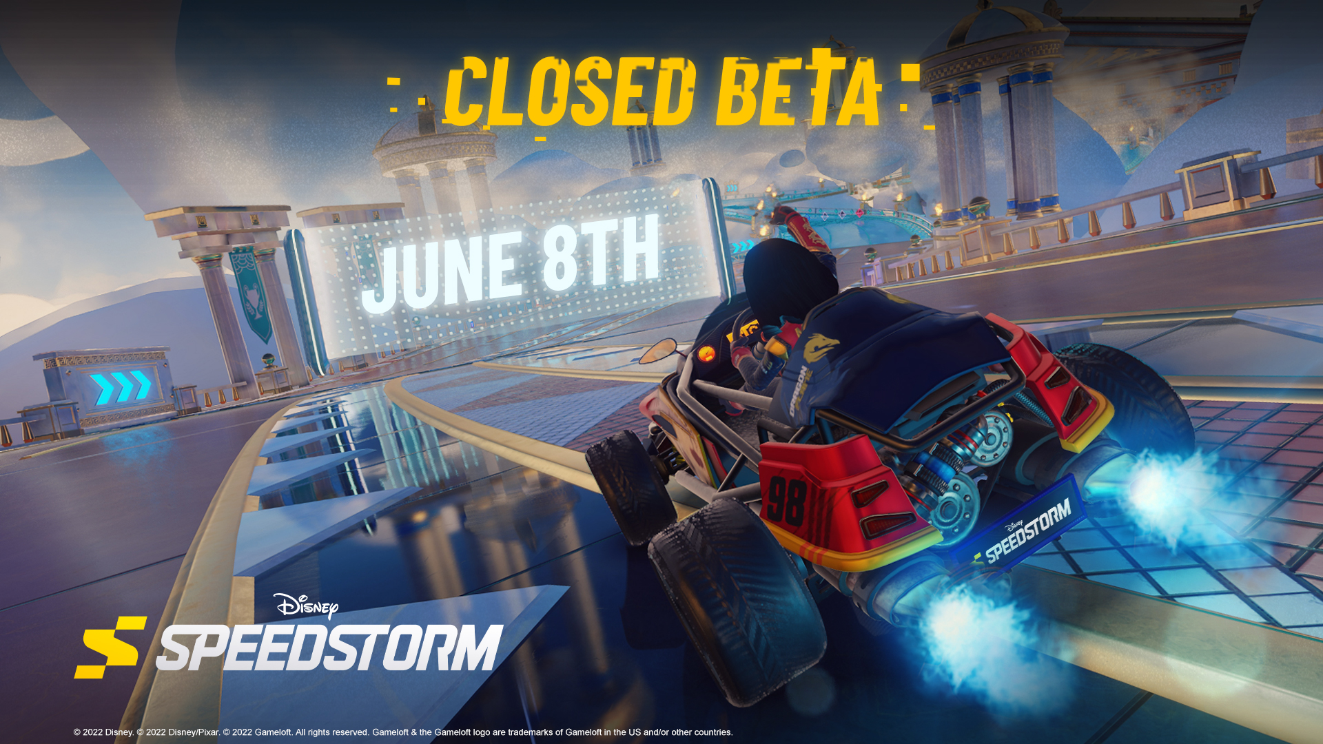 Disney Speedstorm no Steam