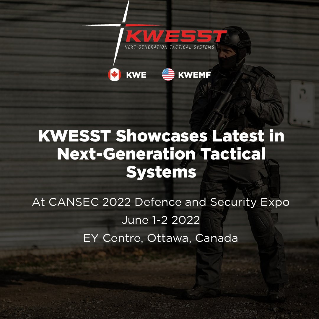 AGORACOM's tweet photo. NEWS...@KwesstS $KWE.ca Showcases Latest Next-Generation #TacticalSystems at CANSEC 2022 #Defence &amp; #Security Expo

✅ June 1-2 in Ottawa

✅ #Military &amp; #SecurityForce delegations expected to visit + officials from defence &amp; #LawEnforcement

$KWEMF $WRTC

https://t.co/kpJWJc3iy6 https://t.co/I6v2uvagfL