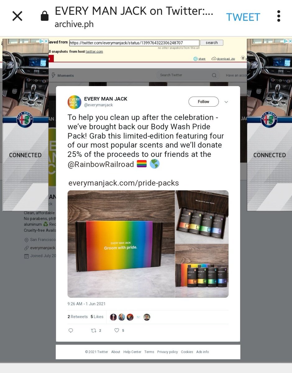 ARedheadRants's tweet photo. @everymanjack @RainbowRailroad What happened to your original post? Was it too accurate? #pridefail https://t.co/grZNFFoQVe
