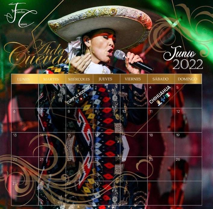 AidaCuevasCFO's tweet photo. ¡#FamiliaCuevas llegó #Junio! Muchas felicidades a todos los fans de @AidaCuevas que cumplen este mes 🎂🎁🎊🎈Muchas bendiciones, salud y alegrías para ustedes 🤗

Reina de nuestros corazones #AidaCuevas te deseamos un exitoso y bendecido mes 💫 ¡Te amamos! ❤️ https://t.co/EZpck4dENU