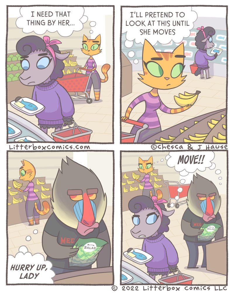 LitterboxComics's tweet photo. NEW Comic: Move!
I can't be the only one to do this? 😅

BONUS Panel below 👇 https://t.co/IKwFRxnXiY