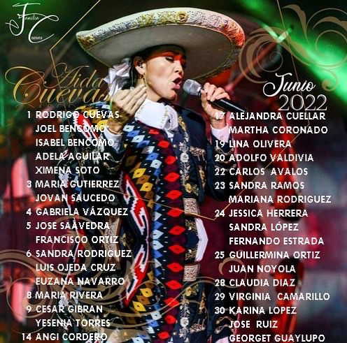 AidaCuevasCFO's tweet photo. ¡#FamiliaCuevas llegó #Junio! Muchas felicidades a todos los fans de @AidaCuevas que cumplen este mes 🎂🎁🎊🎈Muchas bendiciones, salud y alegrías para ustedes 🤗

Reina de nuestros corazones #AidaCuevas te deseamos un exitoso y bendecido mes 💫 ¡Te amamos! ❤️ https://t.co/EZpck4dENU