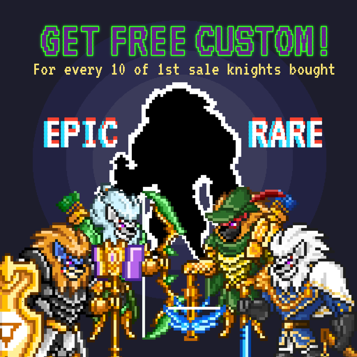 TaoTaozNFT's tweet photo. Get your FREE custom knight commander! 🦁🔥
Just buy 10 of first sale CRO Knights and custom Epic rare commander are yours 🎁
https://t.co/GK1tpzAmvk

#CRO #crofam #FFTB #nftcommunity #LoadedLions #LoadedLionsfam #PsychoKitties #alphabotsociety #EbisusBay #Cryptocom #CROKnights https://t.co/N5astltI2G