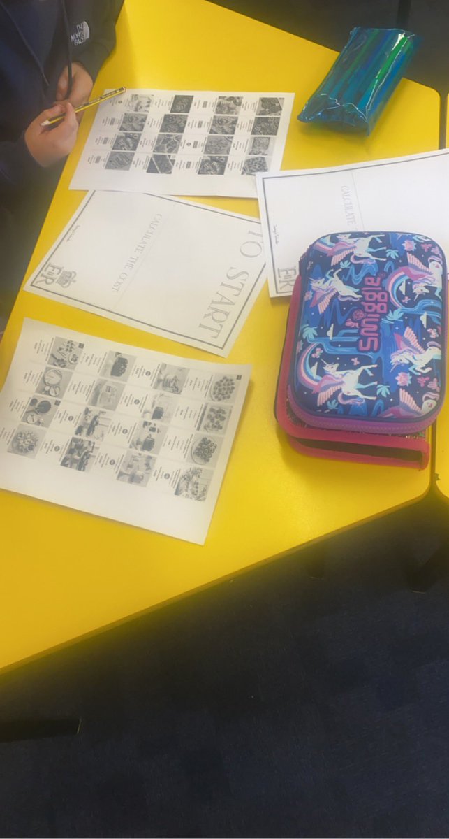 Jubilee maths today. Planning a jubilee dinner and calculating the cost! <a href="/Kirkcaldywestps/">Kirkcaldy West PS and ELC</a>