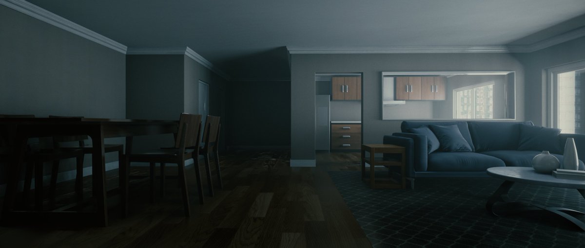 Dhanush_Vox's tweet photo. Cinematic Archviz. Blender Eevee. https://t.co/kUiKRTIJJj