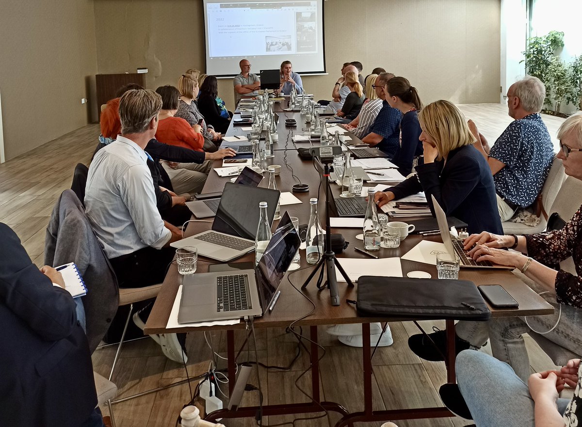 epioni_ngo's tweet photo. Akylina Despoti is presenting how our organisation is celebrating #europeancarersday during the @Eurocarers_info General Assembly in Porto @marimakri1 https://t.co/upRHBaL3uC