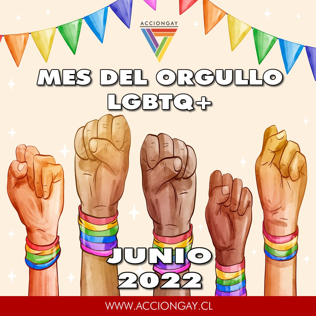 acciongay's tweet photo. Comienza el mes del Orgullo de la Diversidad y Disidencias Sexuales y de Género. A 53 años de los disturbios de Stonewall, volvemos a las calles a exigir el reconocimiento y el respeto que nos merecemos ✊🏻🏳️🌈
#gaystgo #pridemonth2022 #stonewallriots #stonewall #OrgulloDisidente https://t.co/E6wEqIR7mC