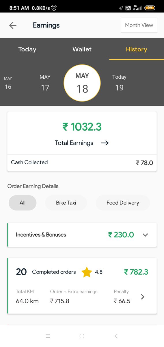 Ram90012973's tweet photo. @Rapido What happen to my Ramzan Bonus Incentive
which you guys didn't disburse. https://t.co/bo6kcApzUd
