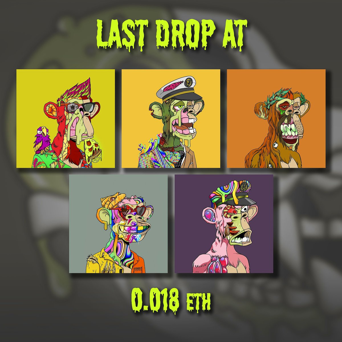 Bored_Mutant's tweet photo. @nftjuno Last drop at 0.018eth 🧪🧪🧪

https://t.co/Sczhio4qDh https://t.co/zbMTblNB5L