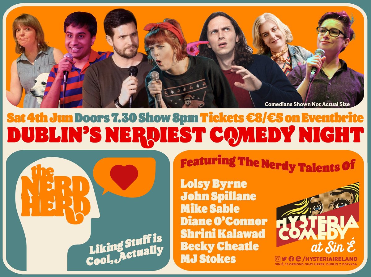Hysteria Comedy tweet media