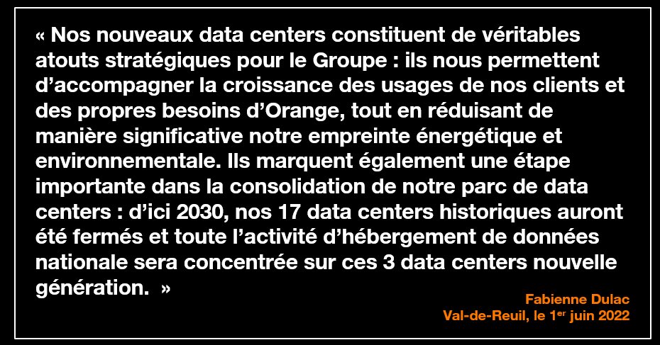 nicolasloque's tweet photo. Inauguration ce jour du #DataCenter Normandie 2 @Orange
🔸16000 m², 5000 m² de salles informatiques
🔸se classe parmi les #DataCenters les ➕ efficaces de 🇨🇵 pour accompagner notre objectif Net Zéro carbone en 2040
🔸un atout stratégique pour  accompagner la croissance des usages https://t.co/6CFIWyJrtH