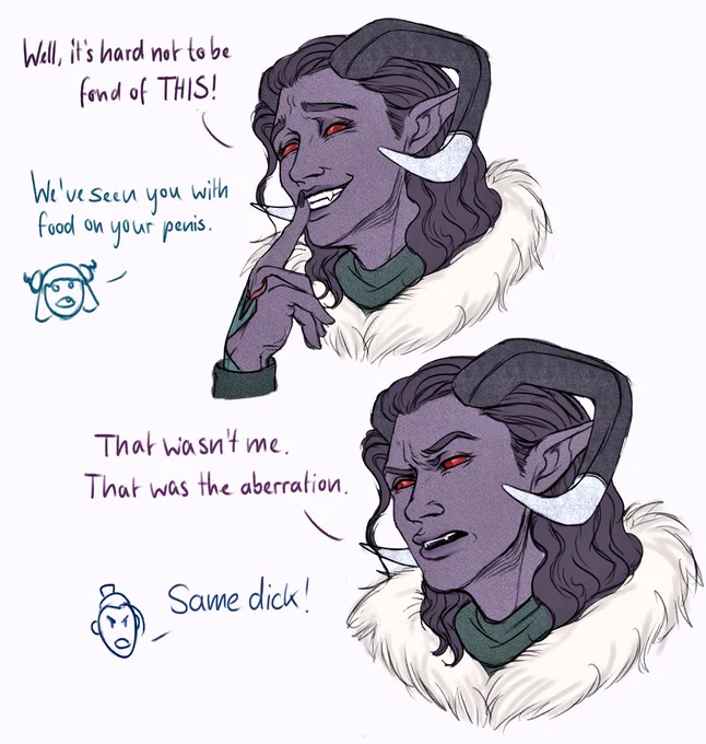 Stunning that this many-eyed book thief gets to be in his own now #criticalrole 