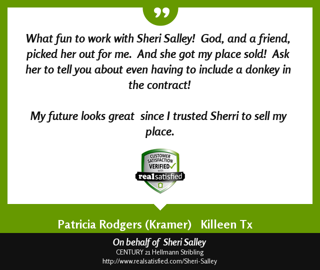 This recommendation certainly has put me in a good mood! realsatisfied.com/Sheri-Salley via <a href="/realsatisfied/">RealSatisfied</a>