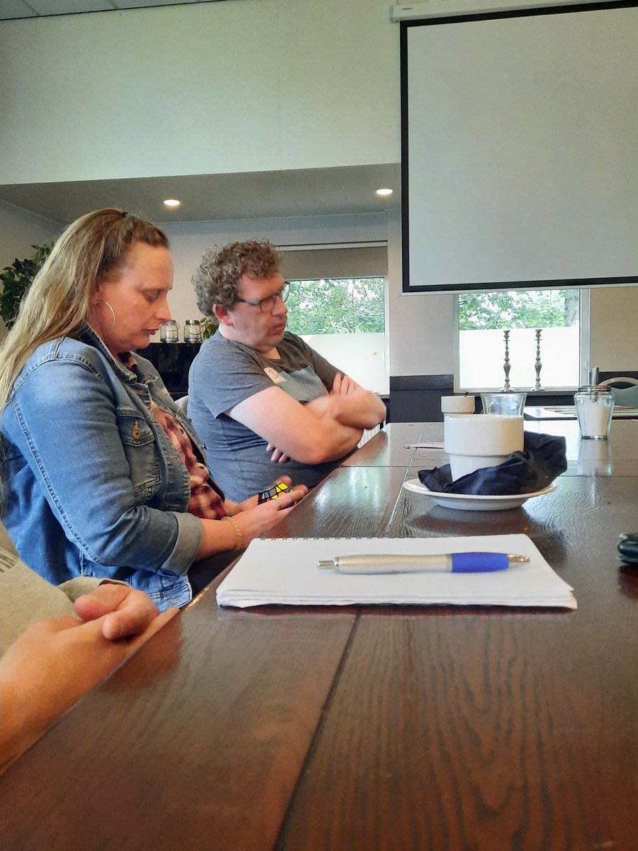 Vanavond zijn we bij een bijeenkomst georganiseerd door <a href="/ZorgbelangD/">Zorgbelang Drenthe</a> om mee te denken over hoe we meer mensen met een beperking in Drenthe #politiek #actief kunnen krijgen. Hopelijk staat er na vanavond een mooi actieplan voor komende maanden of zelfs jaren!! #toegankelijkheid