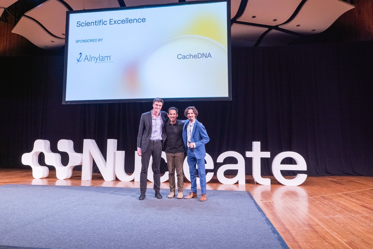 cachedna's tweet photo. Cache is excited to have @MichaelBecich on board! We would like to thank Nucleate for helping bring together our core team, and we are grateful to @Alnylam for this special recognition. https://t.co/A0bmcpHgIS