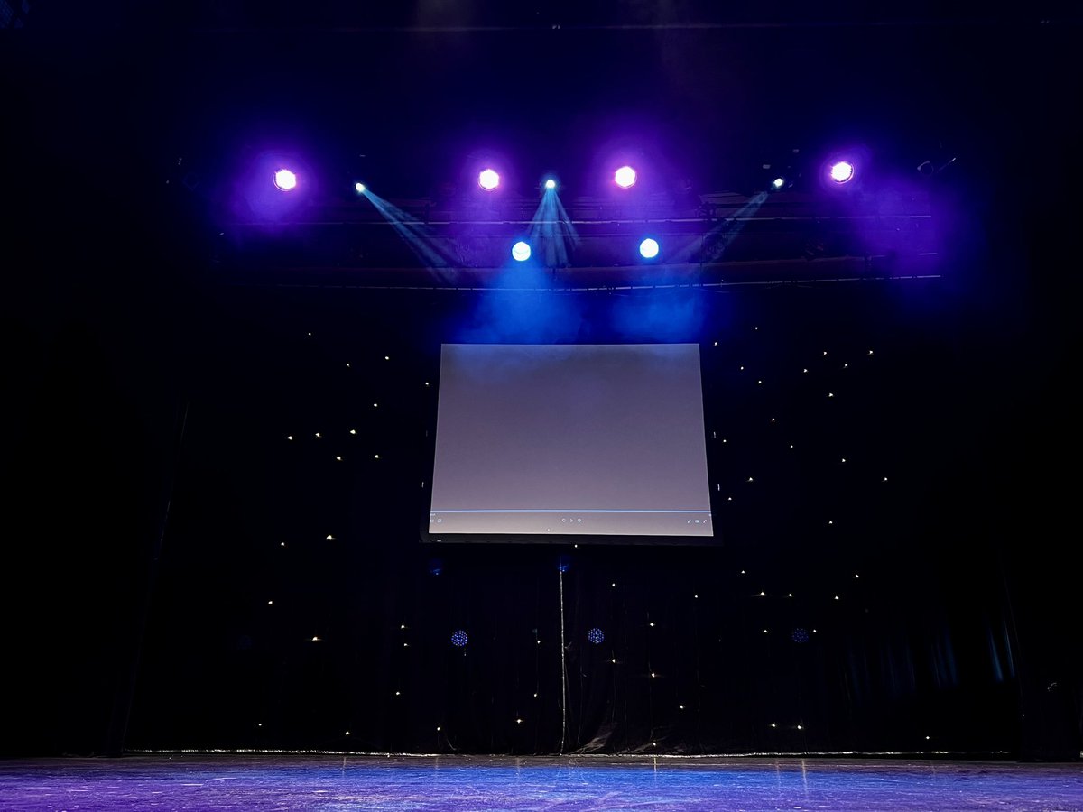 RKABWorks's tweet photo. Sitting waiting for tonight’s show to start. We’re out at the Village Theatre, East Kilbride for the Stepz In Time Dance Show. https://t.co/asaeY0qXLS