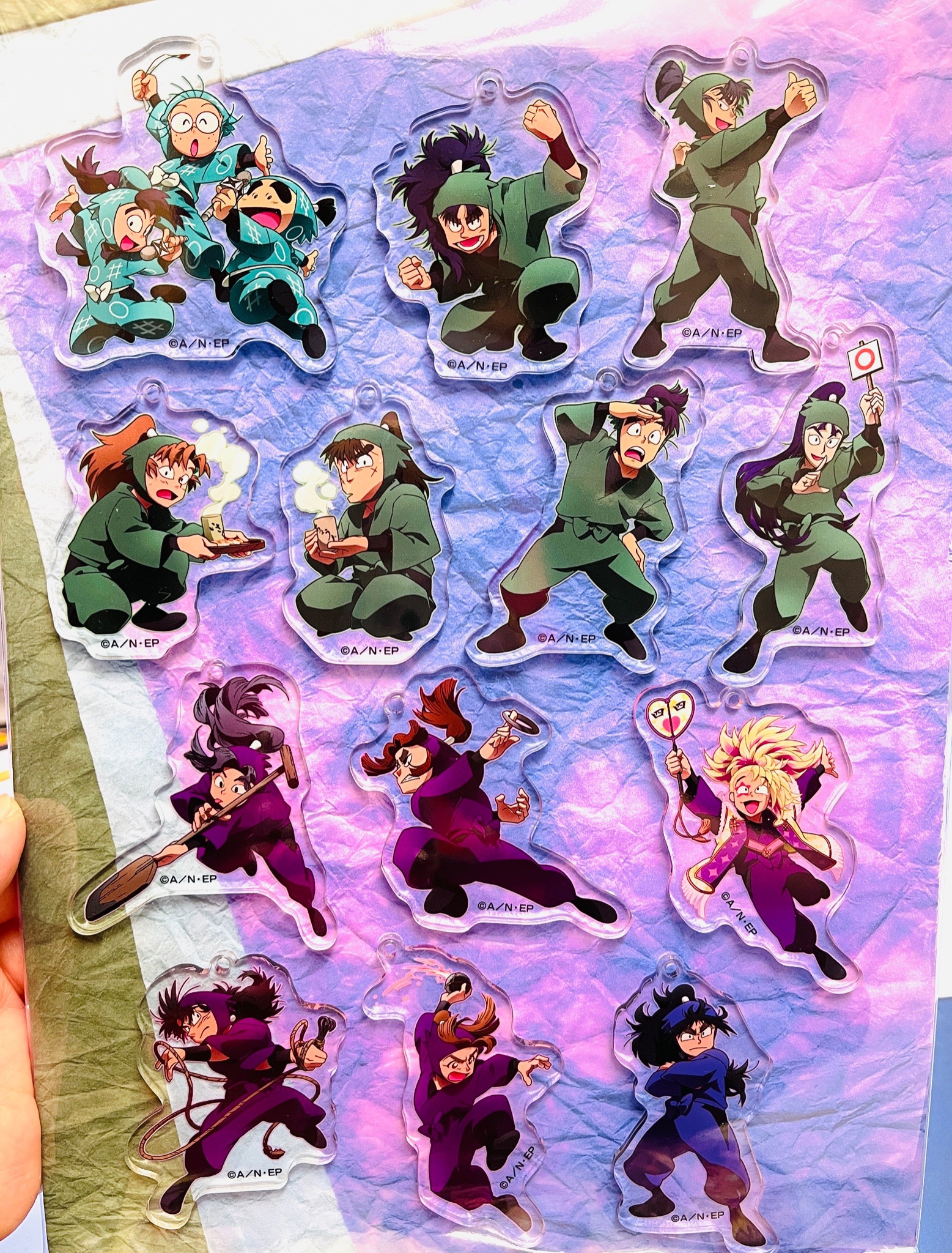 忍たま乱太郎 四年生 アクリミニ アクリルスタンド アクスタ