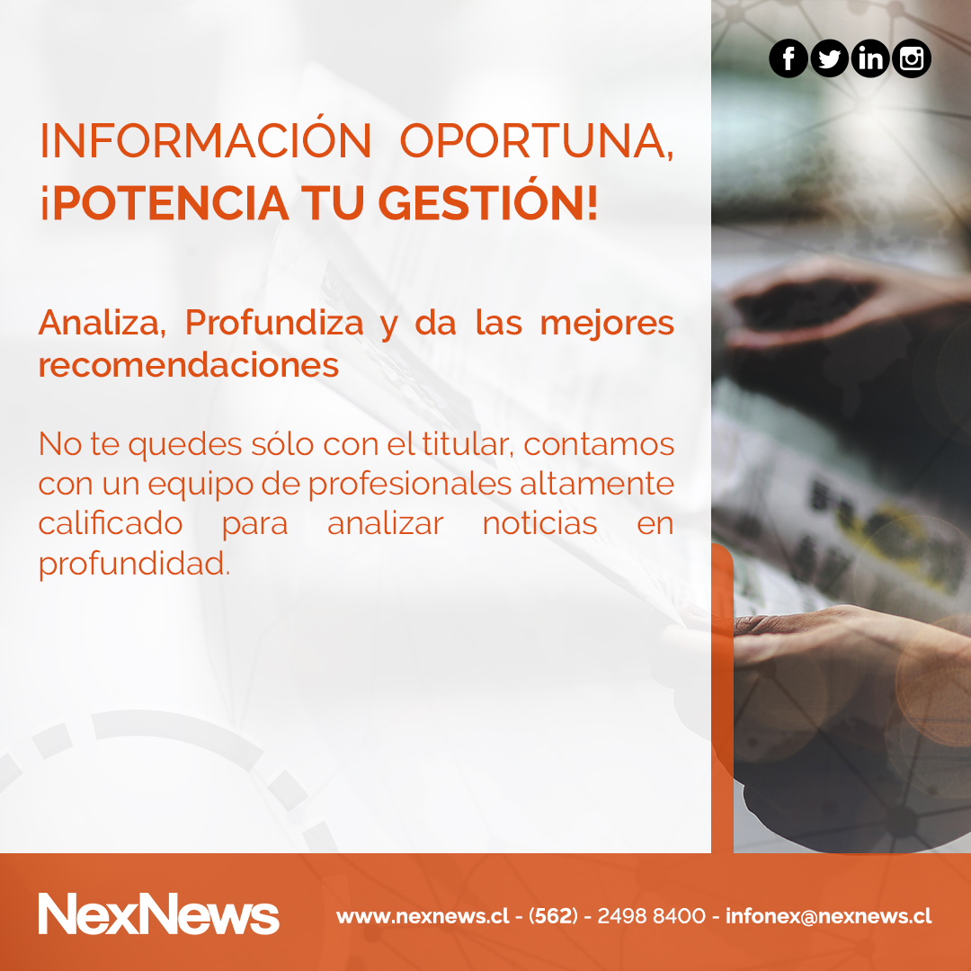 NexNewsOficial's tweet image. Haz que tu cliente tome mejores decisiones, conoce NexAnalisis 👌.

Contáctate con nosotros para más información de nuestros servicios😄

#socialmediatracking #socialmedia #mediatracking #analisisdemedios #chile #mediosdecomunicación #agencias