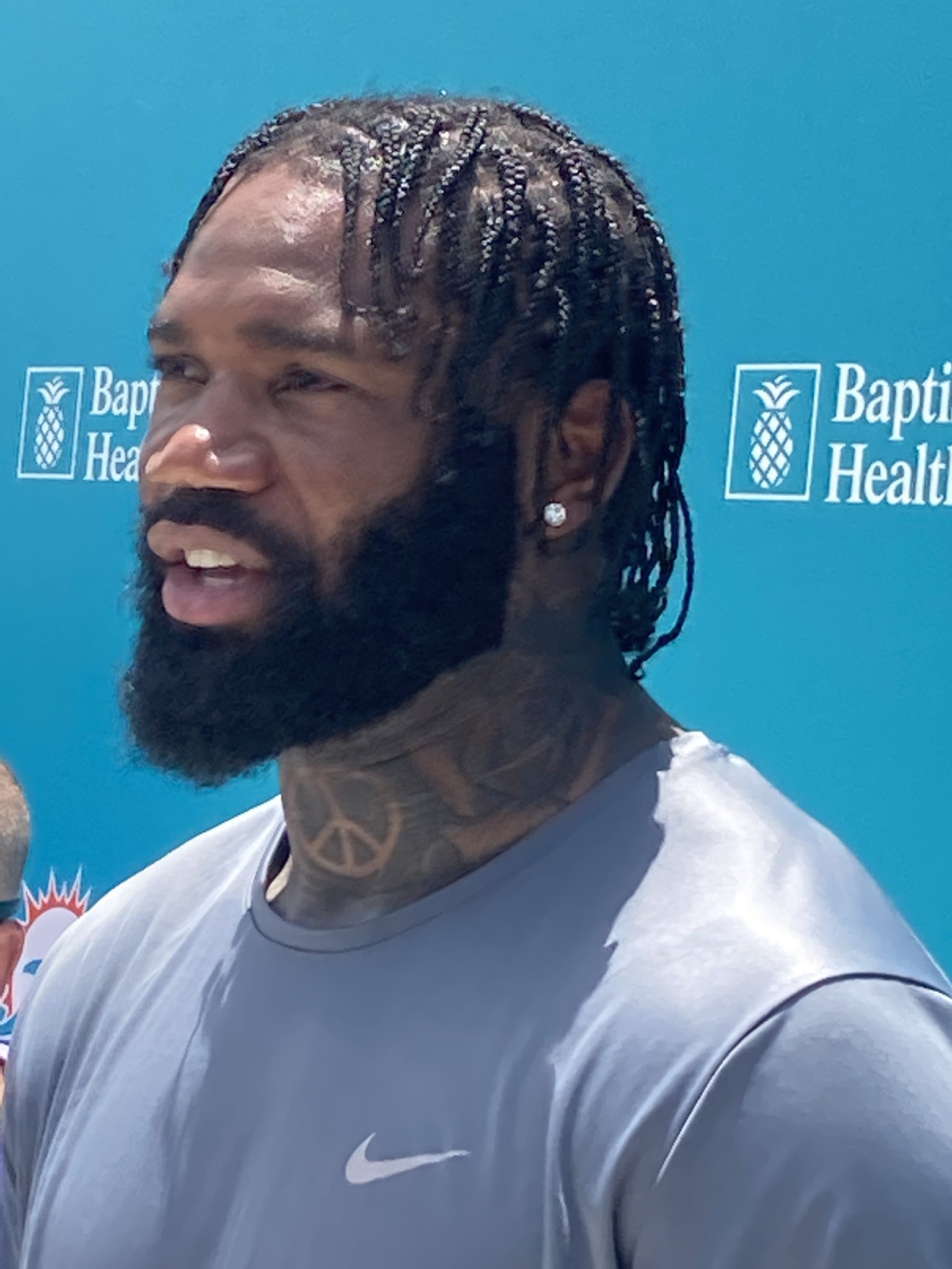 Omar Kelly on Twitter "“I’m at peace right now,” Dolphins CB Xavien