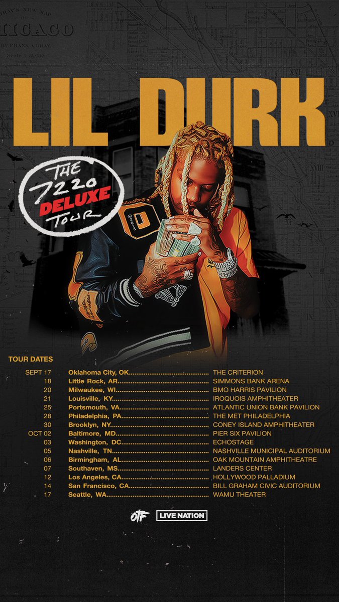 Runnin it back 🦅 
#the7220deluxetour

Pre sale tomorrow
On sale Friday