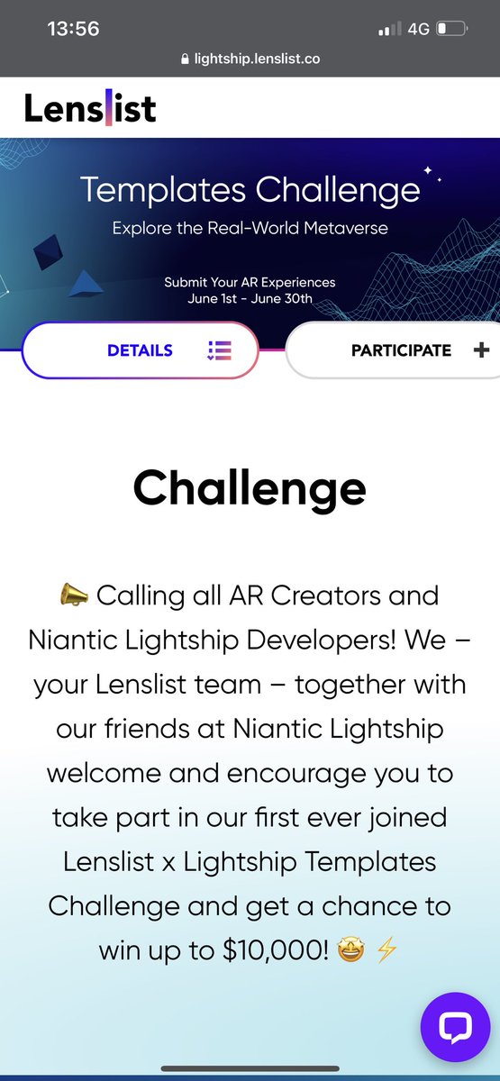 DiegoUSDZ's tweet image. Starting today.. finishing June 30th🤩
The #TemplateChallenge for the Lightship AR community🥳

Is your chance monetize your skills. More details in the link!

Big chances to make new friends and have fun, don’t miss it! 

⚠️(Event for all Skills levels)⚠️
lenslist.co/dare/lightship…