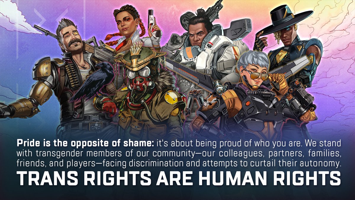 Respawn's tweet photo. At Respawn, we strive to be inclusive in the games we create and how we treat our employees and our players. Inaction is a choice and hurts those we care for. https://t.co/DppcvKrwsW