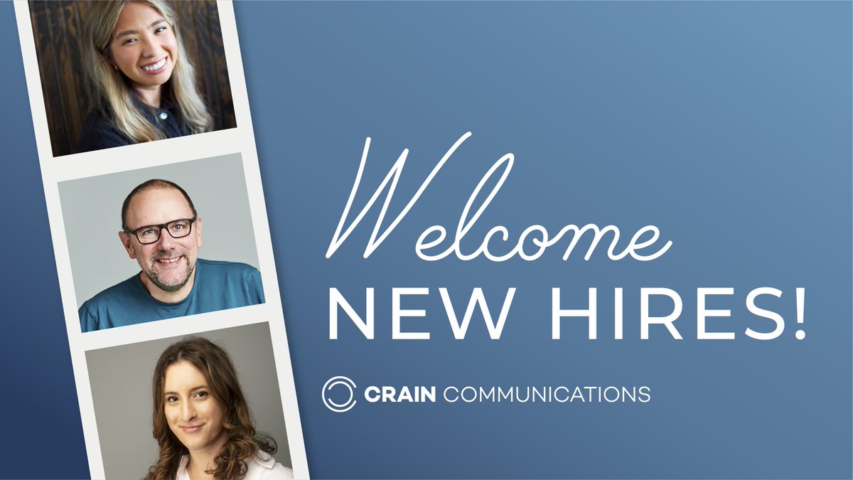 CrainComm's tweet photo. Welcome to our 32 new staff members who joined Crain in May! We can't wait to see what they accomplish during their Crain careers!
Interested in joining us? Learn more about Crain careers: https://t.co/76d8bPFL02.
#wearecrain #crainteam https://t.co/khLaV7m1N8