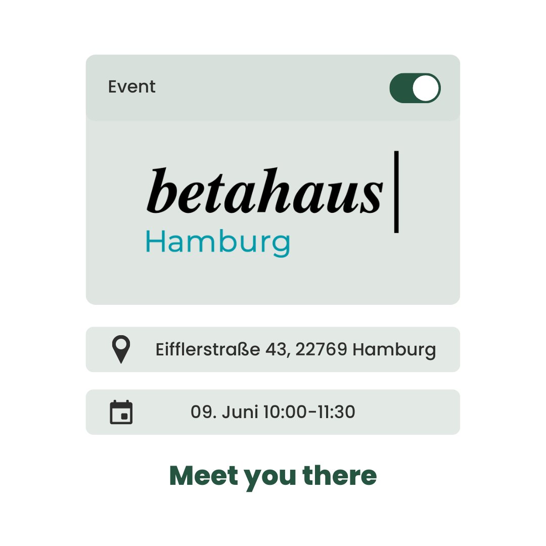 nativecard's tweet photo. nativecard Co-Founder Robin will be at our friends from betahaus Hamburg 🗓 09.06. (Thursday) at 10am.

Check out the link to register for the event: https://t.co/cCOWqxublx

#hamburg #businessinsights #startup #network #businesscard #events #connection #networking https://t.co/NL5yoqubWF