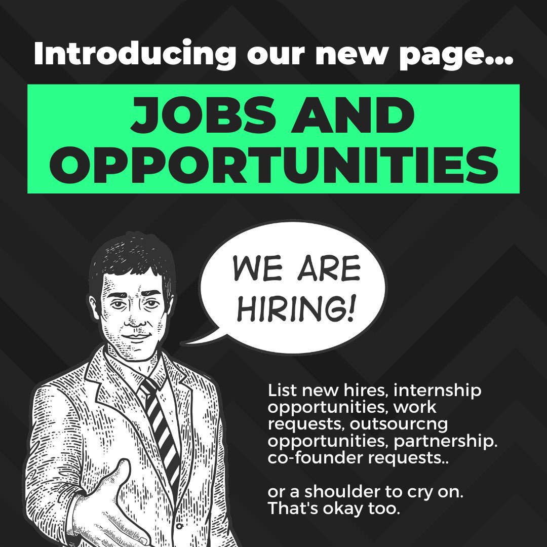 So you’re needing an extra pair of hands in your #startup but you have no idea where to start…

Luckily for you, GoFounder has added a new page, exactly for this! 📣 

Join our #community of 1000 startup #founders 👉 GoFounder.com 

 #hiring #outsource #freelancer