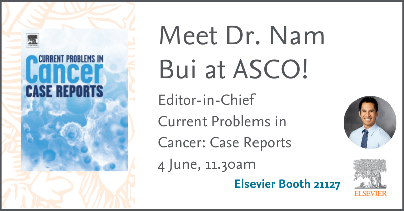 Stop by booth 21127 in the ASCO exhibit hall and meet the Editor-in-Chief of CPC: Case Reports! @NamBuiMD #ASCO22 @OncologyAdvance #oncology #OpenAccess