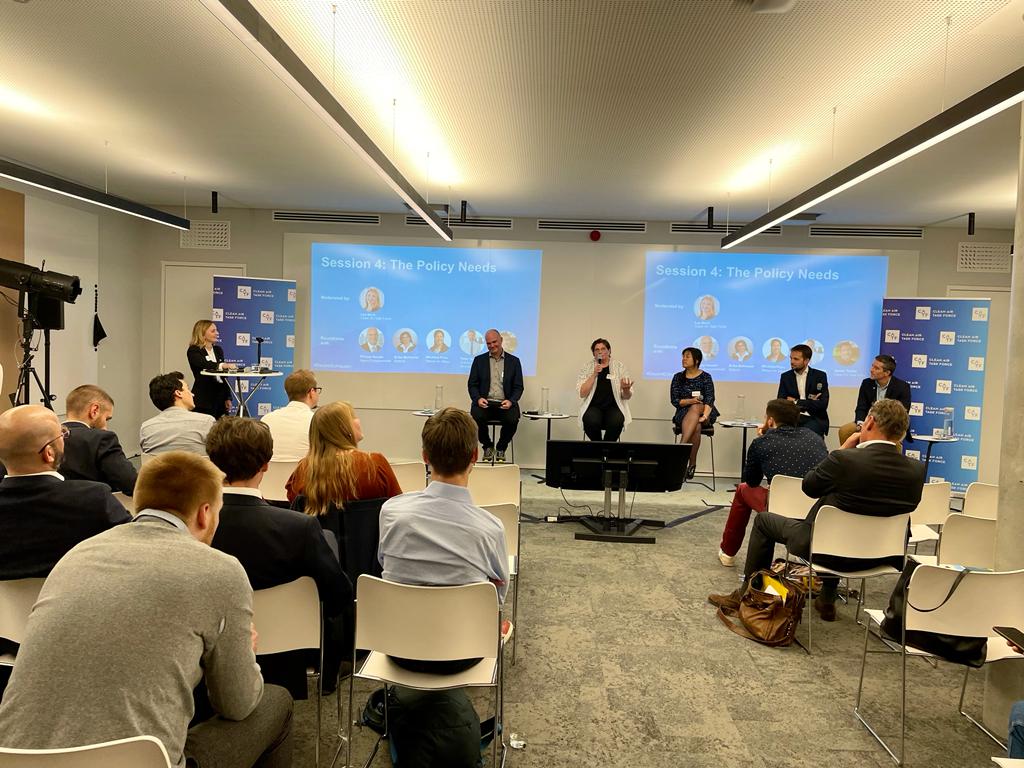 Our last panel covers the policy needs for industrial decarbonization. Moderated by CATF's <a href="/_Lee_Beck/">Lee Beck</a> with panelists <a href="/PhilDHauser/">Philipp D. Hauser</a>, <a href="/AgoraEW/">Agora Energiewende</a>; <a href="/BellmannErika/">Erika Bellmann</a>, <a href="/Bellona_EU/">Bellona Europa</a>; Michelle Prins, <a href="/NatuurenMilieu/">Natuur & Milieu</a>; <a href="/PeterSchniering/">Peter Schniering</a>, <a href="/FCA_FutureTech/">Future Cleantech Architects</a>; &amp; @jamesturitto, CATF
#DecarbEUIndustry