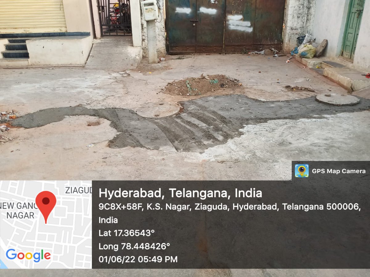 BohiniDarshan's tweet photo. Monsoon emergency works started at Bharath Nagar, Sai Durganagar and iqbalgunj of Ziaguda division https://t.co/d0kv3tuEzI