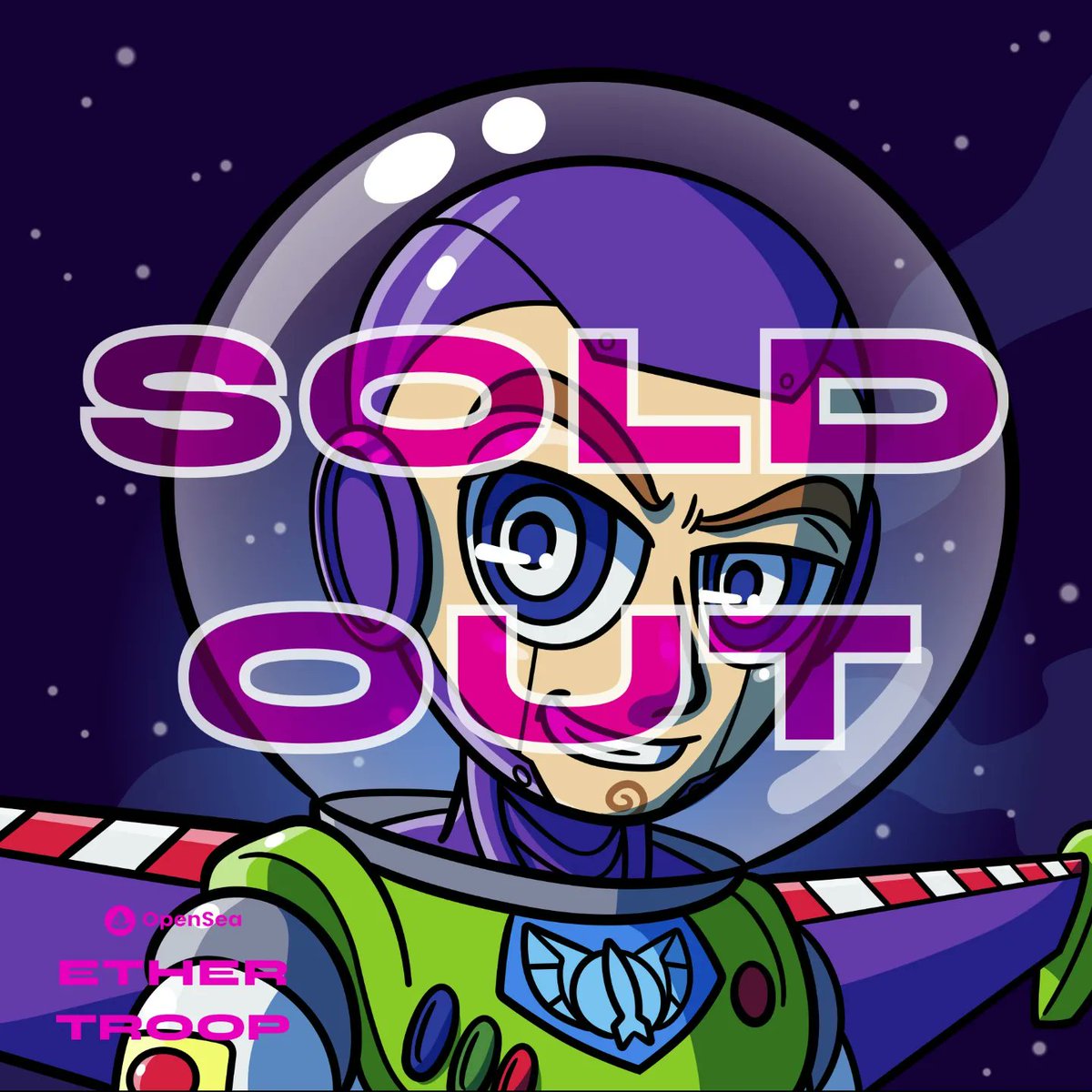 EtherTroop's tweet photo. Custom-made #NFT no.0711 for @gehrsky! If you have previously purchased at least one #EtherTroopNFT, you can order a custom design from me at 0.012eth. I would do any theme that interests me!
#nftcommunity #nftcollector #openseanft #polygonnft #ethertroop #nftcollection https://t.co/aM01GJ6p02