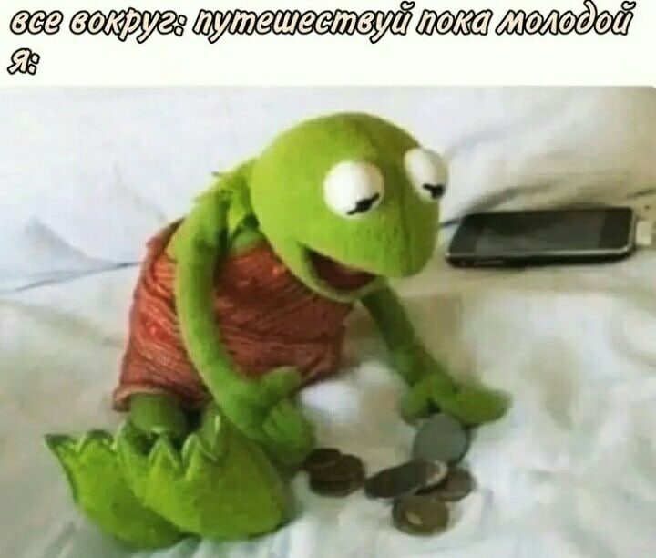 RussianMemesLtd's tweet photo. Everyone around me: travel while you're young

me: https://t.co/RdhqdBVKTn
