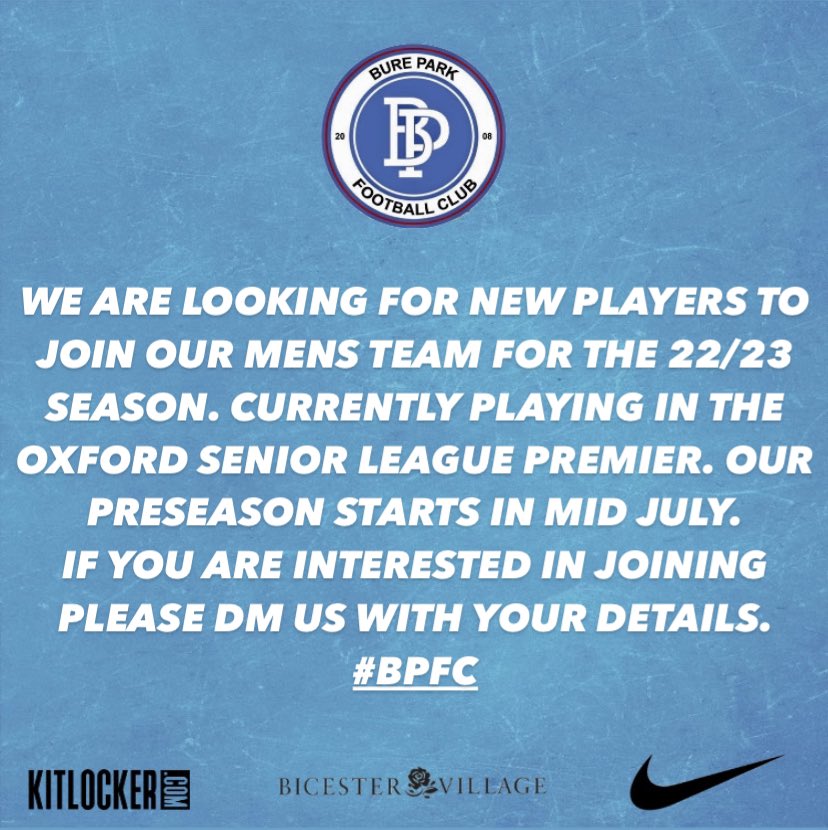 Bure Park F.C tweet media