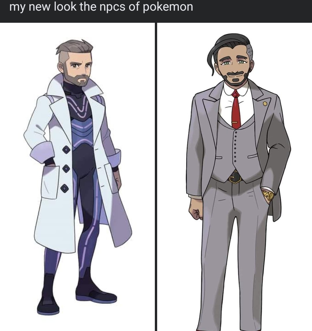 flexhecan's tweet photo. why do all the new ncps look kinda like me #PokemonScarletViolet #Pokemon https://t.co/NeUUxnDiOs