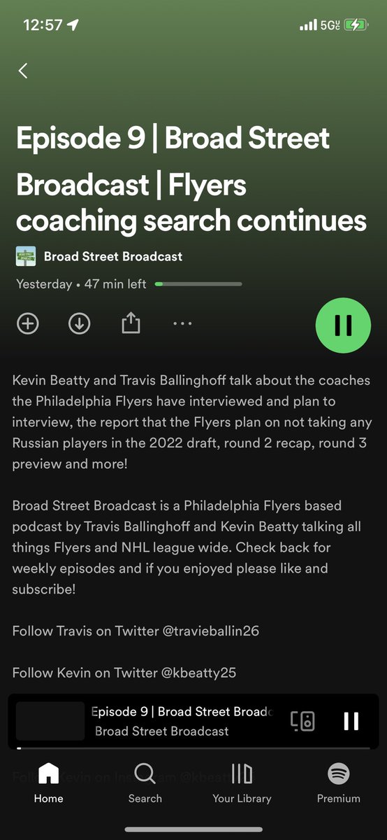 Episode 9 is live! 

🔸Flyers coaching search
🔸Report about not drafting Russians
🔸Claude Giroux’s future
🔸Nazem Kadri
🔸Round 2 recap
🔸Round 3 predictions

YouTube: youtu.be/B9x0jOrz0JM

Apple Podcasts: podcasts.apple.com/us/podcast/bro…

Spotify: open.spotify.com/episode/45HDad…
