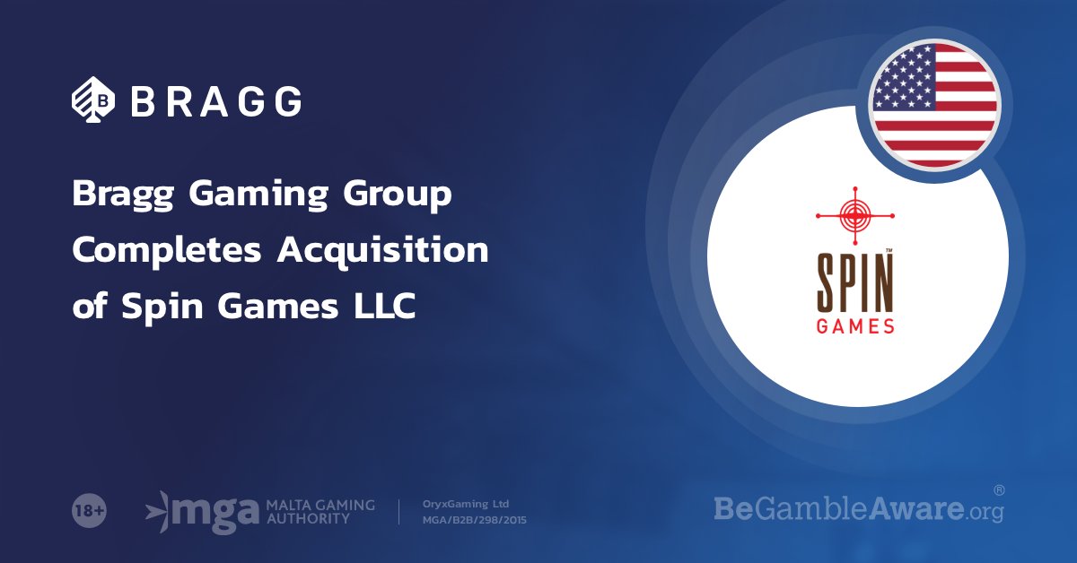 Bragg Gaming on Twitter "Bragg Gaming Group has completed its