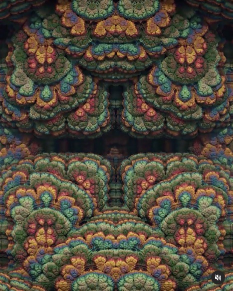 JohnMar77301444's tweet photo. Fractually Awakening 
- Music by @slaycub_ - Visceral Planet⁠
See this Instagram video by @fractually https://t.co/H2MoCCqL3F 

#Fractal #Fractals #Psychedelic #Trippy #instagram https://t.co/iwjin3V7FV