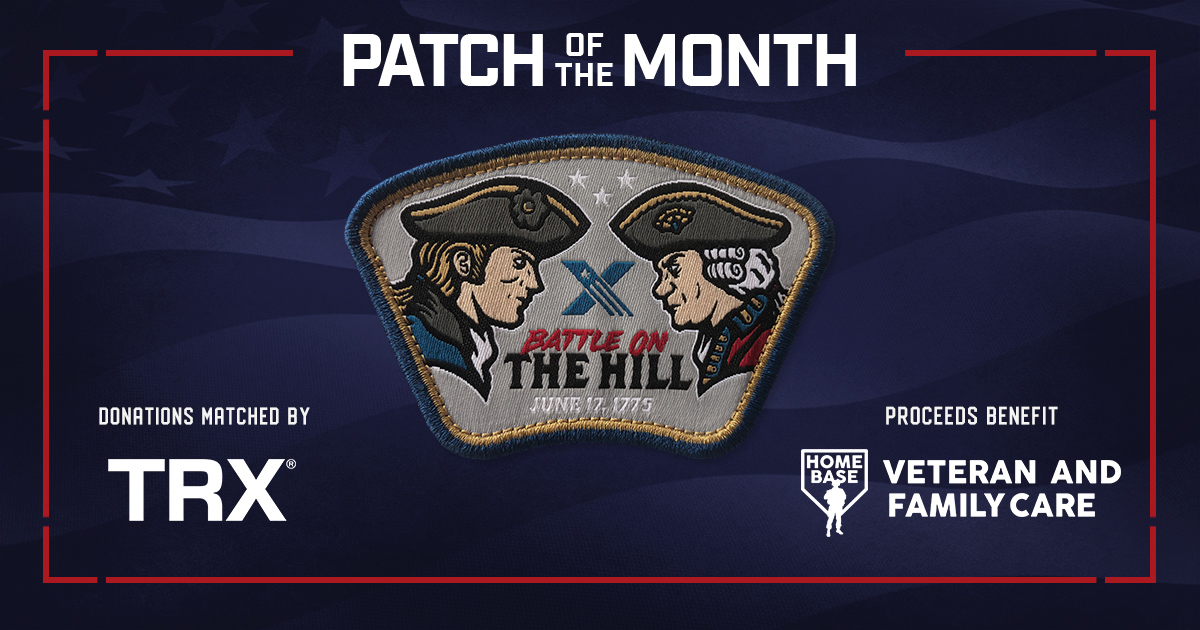 ShopGOVX's tweet photo. The new #PatchoftheMonth is here. Proceeds from "Battle on the Hill" support @homebaseprogram, dedicated to helping servicemembers, veterans, and their families heal from the invisible wounds of war. All donations will also be matched by @TRXtraining. ➡️ https://t.co/MuFgunask9 https://t.co/w3DbAwwzgL