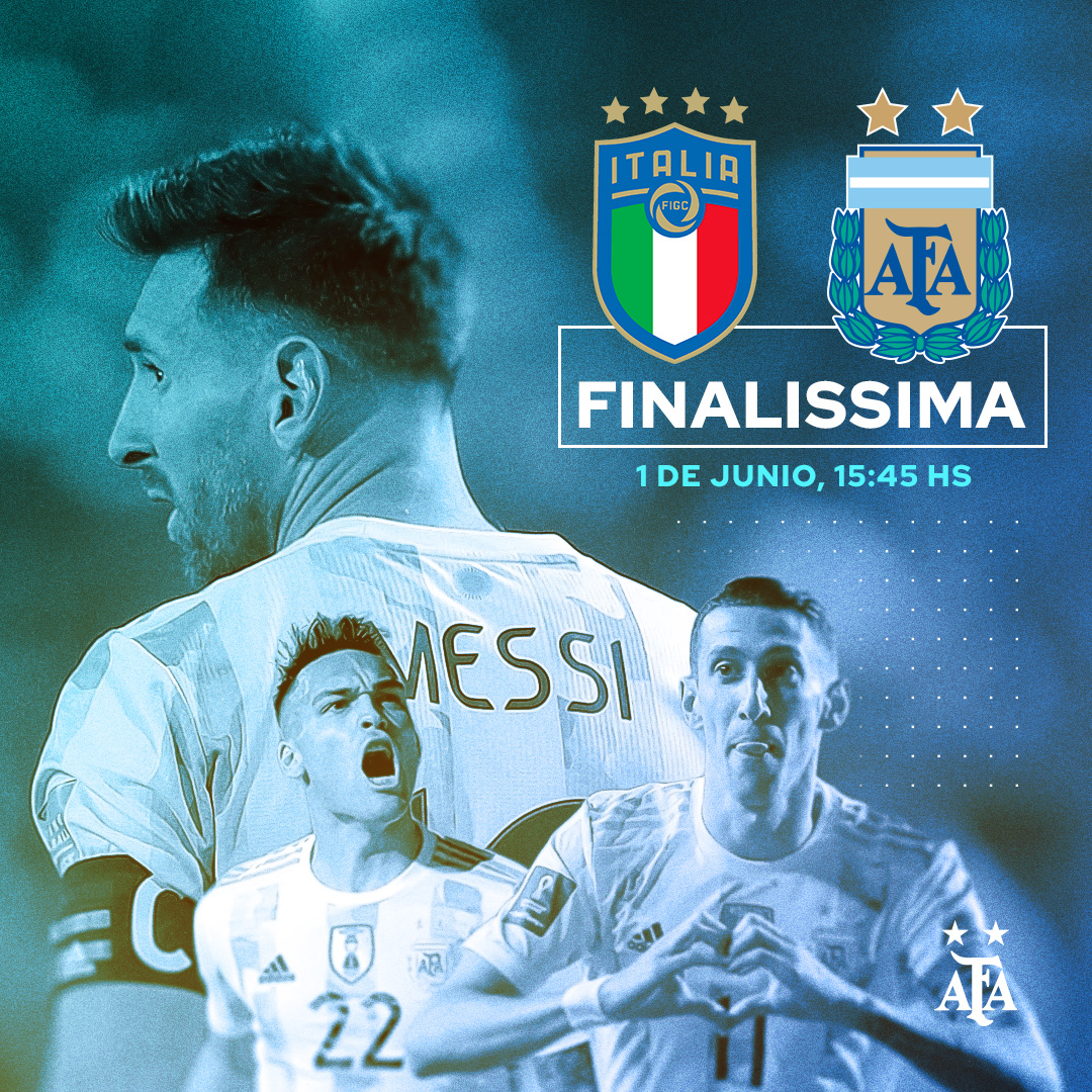 🏆 SE JUEGA LA FINALISSIMA 🏆

⏰ 15:45
🏟️ Wembley
📺 ESPN/STAR +

🇦🇷 ARGENTINA 2.35 X 3.0 X ITALIA 3.45 🇮🇹

➡️ #Messi marca el 1° gol: 6.50
➡️ El gol de #Lautaro paga: 3.20
➡️ Más de 1.5 goles en el 1° tiempo: 3.70

💰 Link para apostar:
online.codere.bet.ar/promoRedirect?…