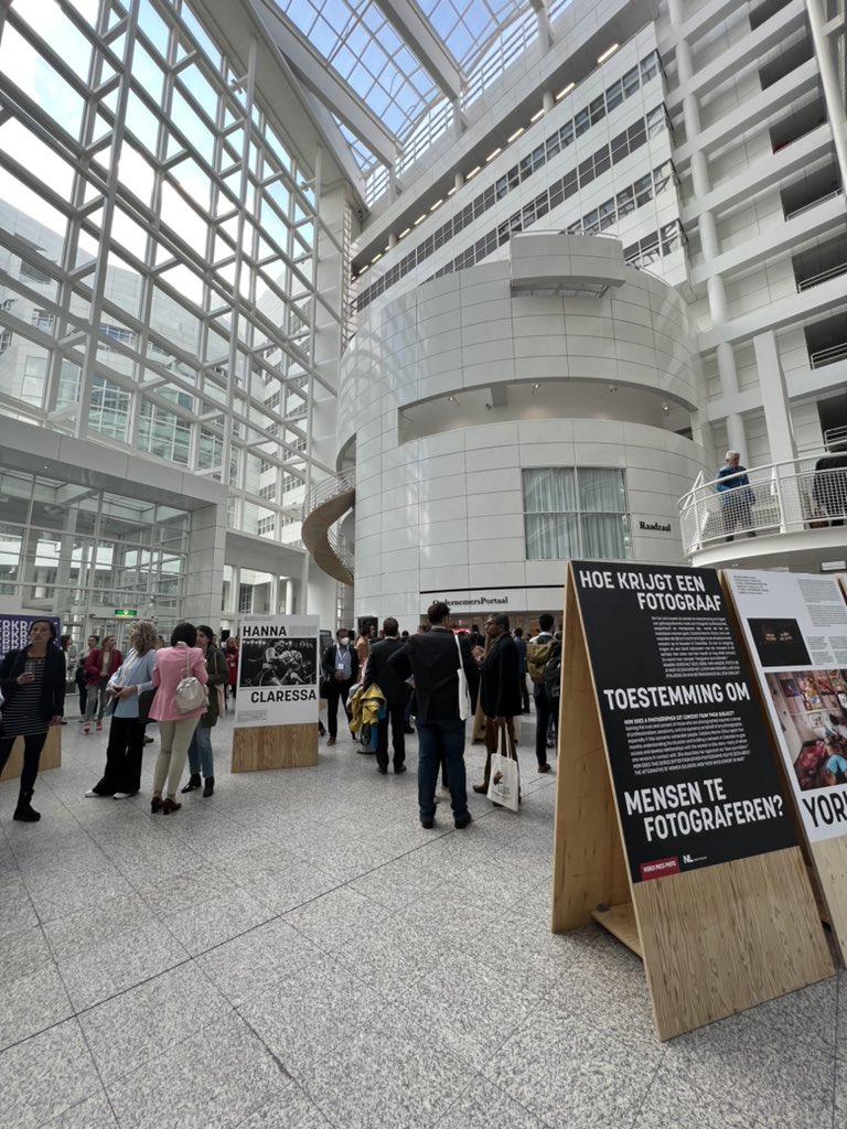 DutchMFA's tweet photo. A great honour to have Nobel laureate Doctor @DenisMukwege speak at the opening of the @WorldPressPhoto exhibition during the #HagueJusticeWeek. 

Visit the exhibition 'Resilience: stories of women inspiring change' at @CityOfTheHague's city hall.

ℹ️https://t.co/WIvrGbwmHp https://t.co/tFUkMb6pdv
