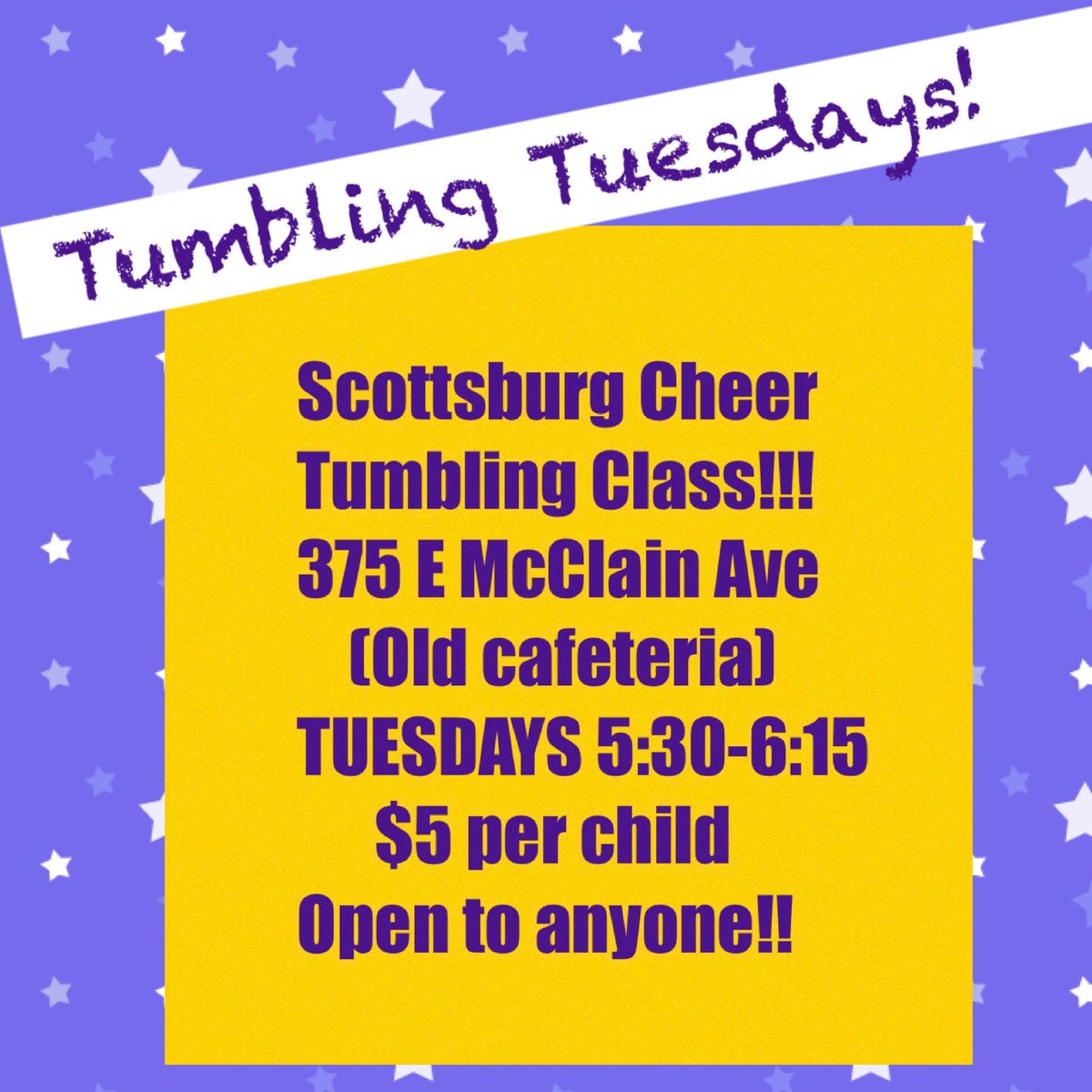 Starts 6/7!! See you there!