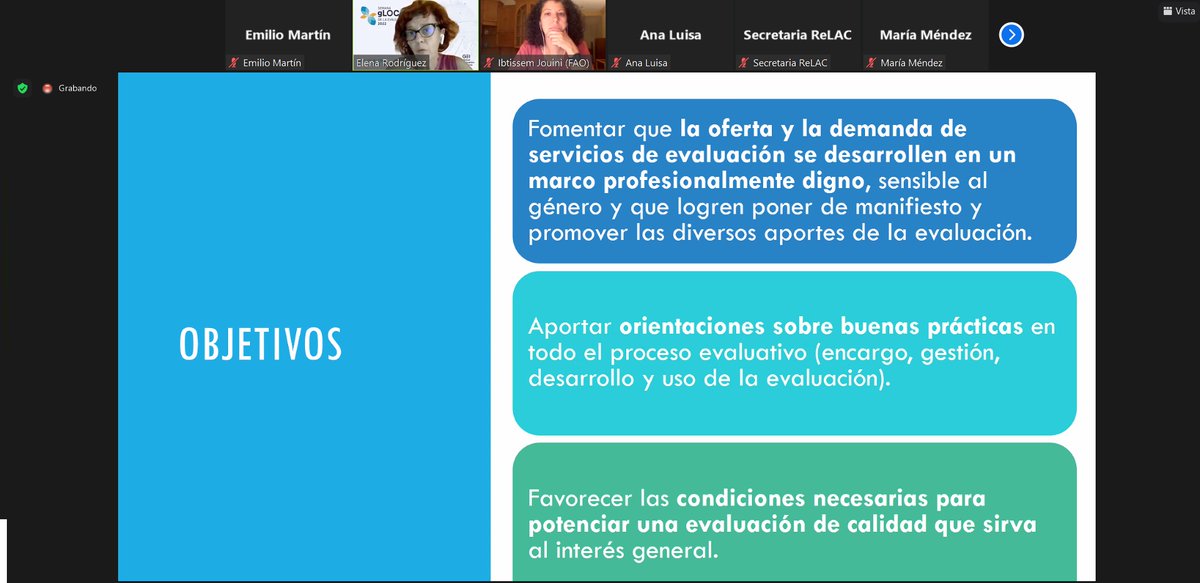 🗣️ <a href="/LaSanjulian/">La_sanjulian</a> presenta en #gLOCAL2022 el documento DEDICA con las directrices para conseguir unas evaluaciones éticas y de calidad.
Contempla tanto el encargo, el diseño como la implementación.
Es un documento vivo elaborado desde 2017 y sujeto a revisiones futuras.