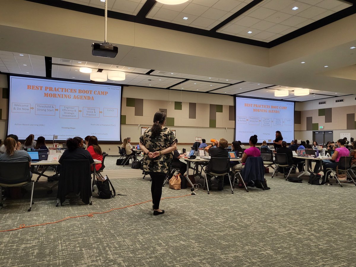 _bosslady99's tweet photo. Best Practices Boot Camp session with @AliefISD central office is off to a strong start! @AliefLearns! #bestpractices #drillinstructors #bootcamp https://t.co/Y0BocNGIVa