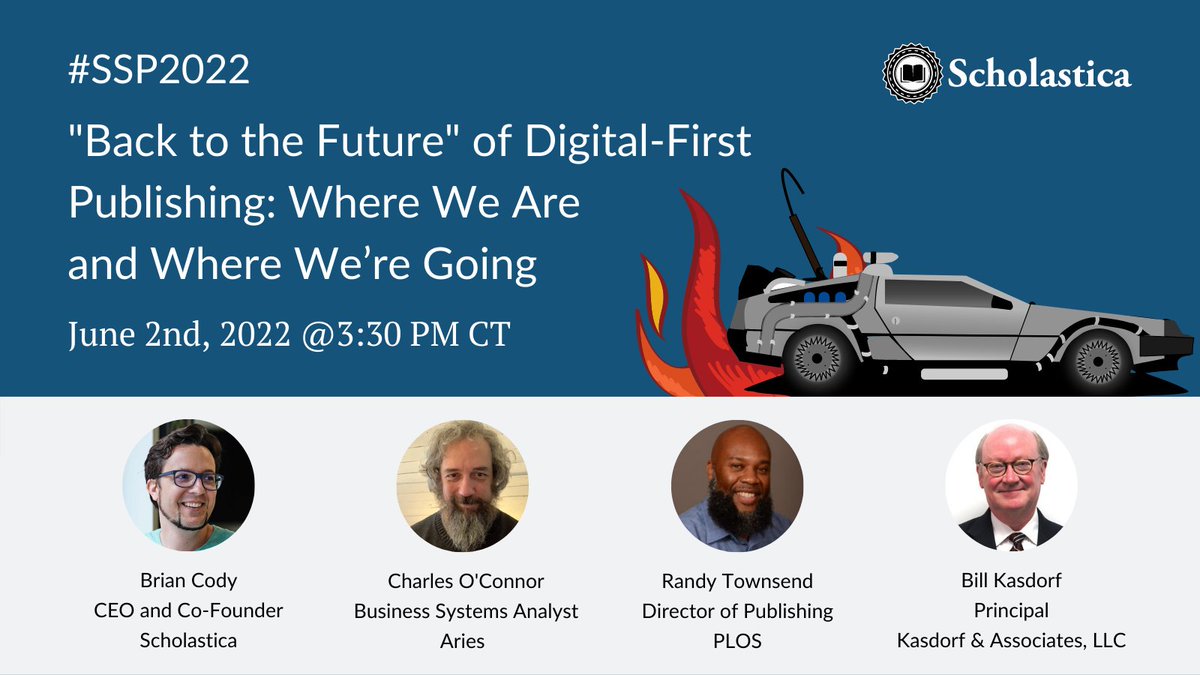Scholastica (this account moved to Bluesky) (@scholasticahq) on Twitter photo Scholastica CEO and Co-Founder <a href="/briancody/">Brian Cody</a> will explore this question during an upcoming #SSP2022 panel, along with <a href="/BillKasdorf/">Bill Kasdorf</a>, <a href="/rantowns/">Randy Townsend</a> <a href="/PLOS/">PLOS</a>, and Charles O'Connor <a href="/AriesSystems/">Aries Systems</a>. Scholastica CEO and Co-Founder <a href="/briancody/">Brian Cody</a> will explore this question during an upcoming #SSP2022 panel, along with <a href="/BillKasdorf/">Bill Kasdorf</a>, <a href="/rantowns/">Randy Townsend</a> <a href="/PLOS/">PLOS</a>, and Charles O'Connor <a href="/AriesSystems/">Aries Systems</a>.