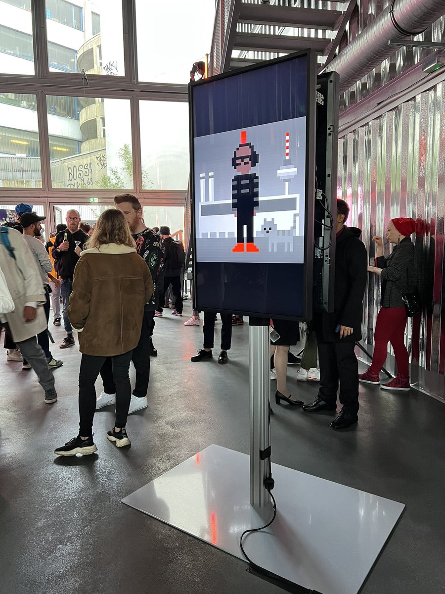 Super cool location for @NFTClubBerlin