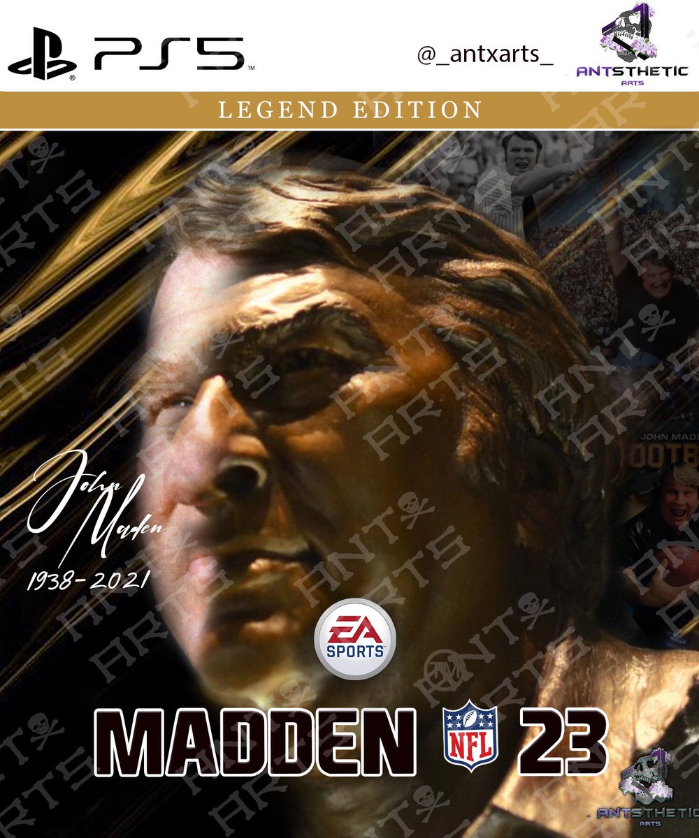 _ton_x2's tweet photo. RT: My favorite covers are the ones I made for @EAMaddenNFL 23. I hope the @NFL and @EAMaddenNFL show me some love !! 💯It’s not too late to change the concept. https://t.co/3qwypwg6sQ