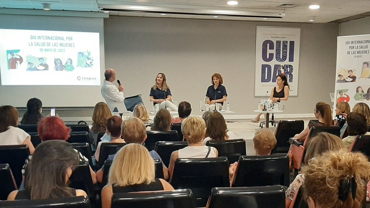 La tercera y última mesa de la tarde está centrada en el deporte y participan Ana Aranda y Olga Martín del <a href="/RetoPelayoVida/">Reto Pelayo Vida</a> y Menchu Casamayor, jefa de sección de cirugía mamaria del Hospital Miguel Servet