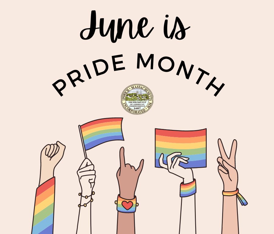 Celebrate Pride Month! 

Learn a little history and how other cities celebrate 👉 today.com/life/holidays/…

Scope out the happenings around Boston 👉 boston.gov/news/events-ha…

🏳️‍🌈 🏳️‍🌈 🏳️‍🌈 🏳️‍🌈 🏳️‍🌈 🏳️‍🌈 🏳️‍🌈 🏳️‍🌈

<a href="/newsthatslocal/">Ipswich Local News</a> <a href="/ihstigers/">Ipswich Athletics</a> <a href="/IpswichMass/">ReCreation</a> <a href="/ipswichpl1/">ipswichpl</a> <a href="/IpswichFire/">Ipswich Fire Dept</a> <a href="/ICAM_Ipswich/">ICAM Ipswich</a>